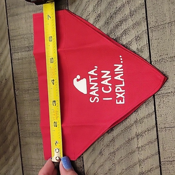 Over The Collar Santa Bandana Small - Picture 5 of 6
